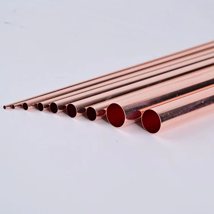 ব্যাটারি কুলিং এর জন্য লাল কপার টিউব